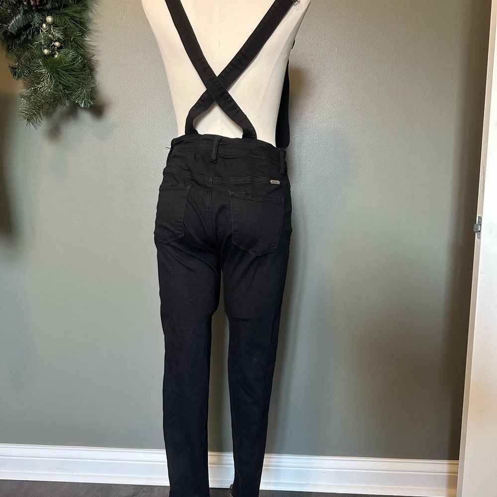 Black Denim Overalls- KANCAN size small - Picture 4 of 5